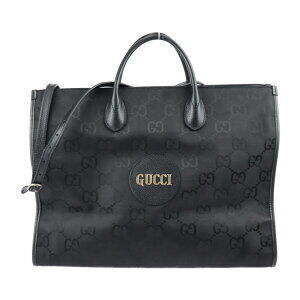 GUCCI Off The Grid GG tote bag black leather shoulder